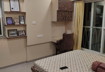 Living Room in 3 BHK Apartment at Chandak 34 Park Estate, Goregaon West – for Rent