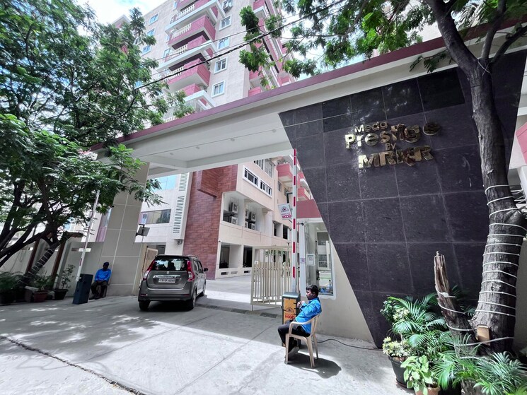 Exterior View, mrkr-meda-prestige 3 Bedroom 1678 Sq.Ft. Apartment In Miyapur Hyderabad 9330414