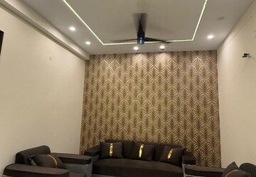 Living Room in 3 BHK Apartment at Green Valley Heights, Dhakoli – for Rent