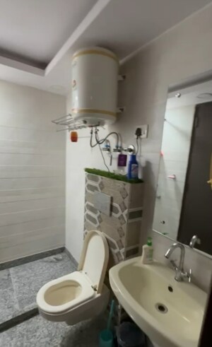 Bathroom in 3 BHK Builder Floor at East Patel Nagar – for Rent