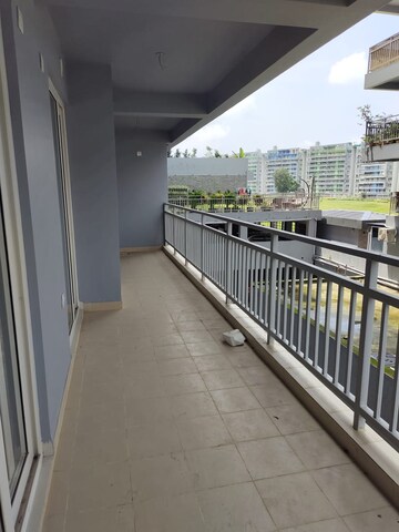 Balcony in 1 BHK Apartment at Pacific Golf Estate, Kulhan – for Rent