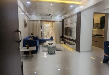 Living Room in 5 BHK Apartment at Raymond The Invictus By GS, Pokhran Road No One – for Sale