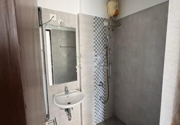 Bathroom in 2 BHK Apartment at The Wadhwa Platina, Kolshet Road – for Rent