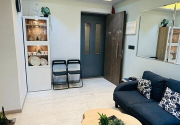 Living Room in 5 BHK Apartment at Cosmos Hawaiian Village, Ghodbunder Road – for Sale