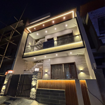 4 BHK Independent House – Exterior View View at Sunny Enclave - for Sale