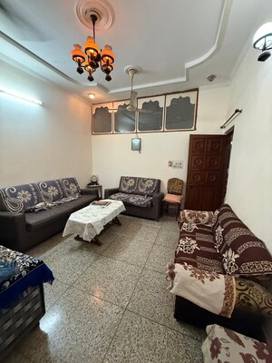 Living Room in 3 BHK Builder Floor at Chattarpur – for Rent