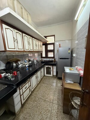 Kitchen in 3 BHK Builder Floor at Chattarpur – for Rent