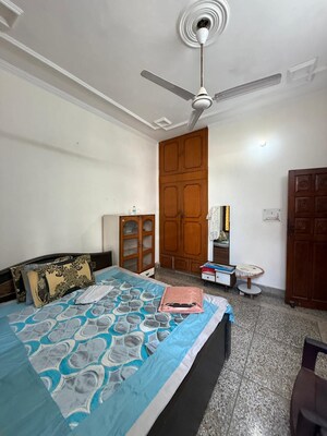 Bedroom in 3 BHK Builder Floor at Chattarpur – for Rent