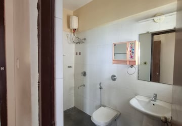 Bathroom in 2 BHK Apartment at Lodha Nautica, Dombivli East – for Rent