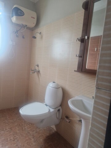 Bathroom in 3 BHK Apartment at Maya Garden City, Lohgarh – for Rent