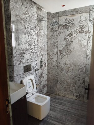 Bathroom in 3 BHK Apartment at CRD Golden Castle, Patiala Road – for Rent