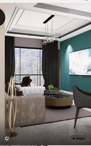 Living Room in Studio Apartment at Kasauli – for Sale