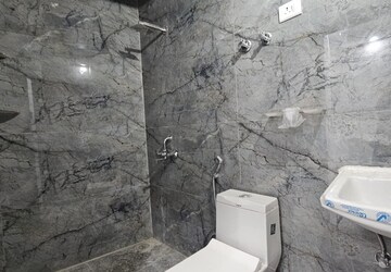 Bathroom in 1 BHK Builder Floor at Saket – for Rent