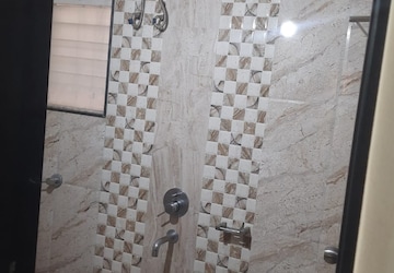 Bathroom in 2 BHK Apartment at GK Rose Valley, Pimple Saudagar – for Rent