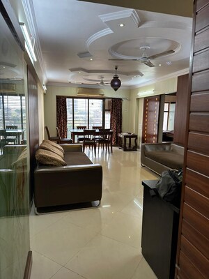Living Room in 2 BHK Apartment at Aum Sahil Tower, Lower Parel – for Rent