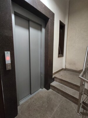 Building Lobby in 3 BHK Builder Floor at Greater Kailash I – for Sale