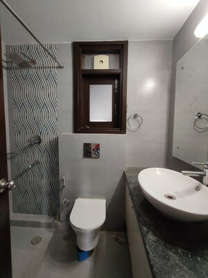 Bathroom in 3 BHK Builder Floor at Greater Kailash I – for Sale