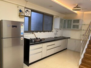Kitchen in 3 BHK Apartment at Rohan Leher II, Baner – for Rent