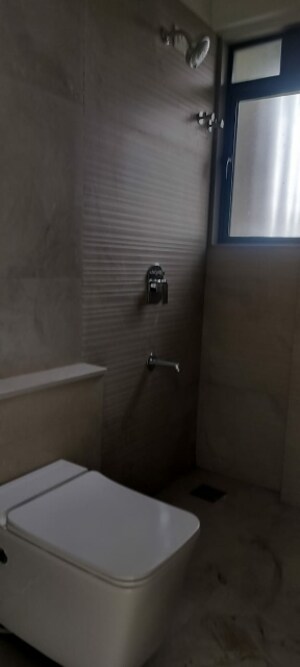 Bathroom in 3 BHK Apartment at Gurukrupa Gyanam, Powai – for Rent