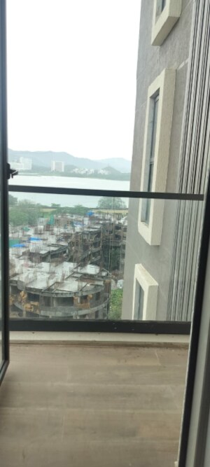 Balcony in 3 BHK Apartment at Gurukrupa Gyanam, Powai – for Rent
