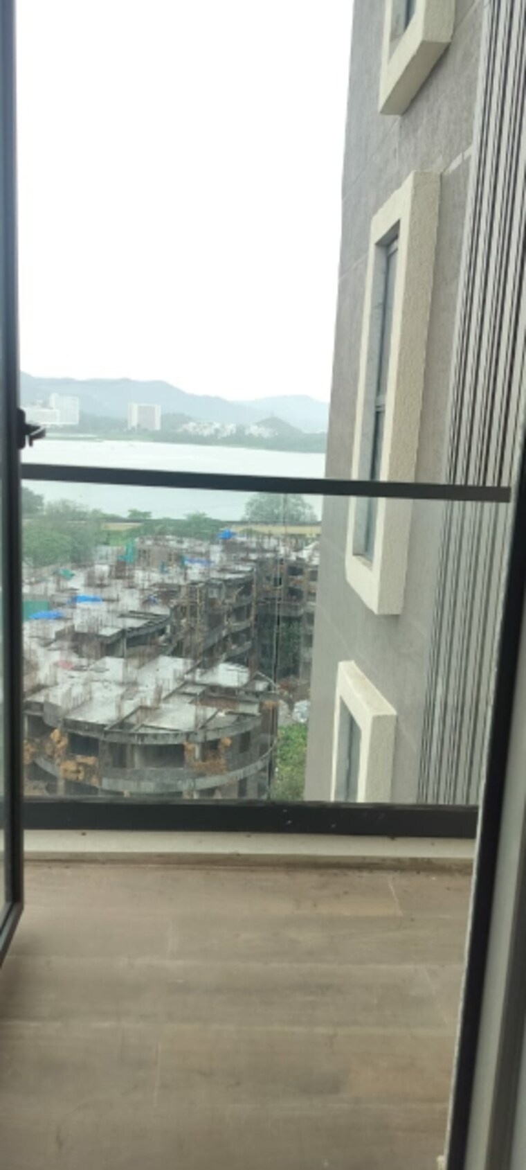 Balcony, gurukrupa-gyanam 3 Bedroom 908 Sq.Ft. Apartment In Powai Mumbai 9350058