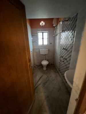 Bathroom in 3 BHK Apartment at Sarsuna – for Sale