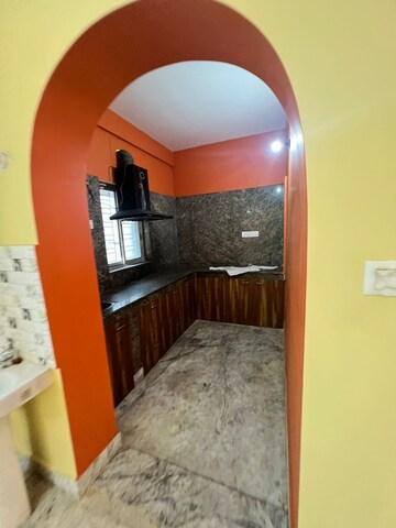 Kitchen in 3 BHK Apartment at Sarsuna – for Sale