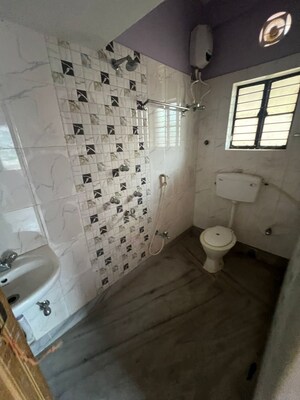 Bathroom in 3 BHK Apartment at Sarsuna – for Sale