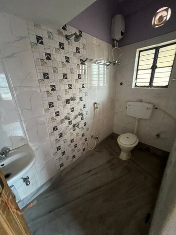 Bathroom in 3 BHK Apartment at Sarsuna – for Sale