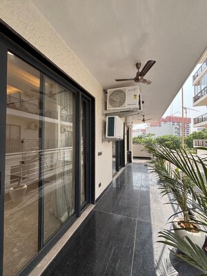 Balcony in 4 BHK Builder Floor at Adani Samsara Ivana, Sector 63 – for Sale