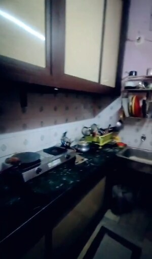 Kitchen in 1 RK Builder Floor at Patel Nagar – for Rent