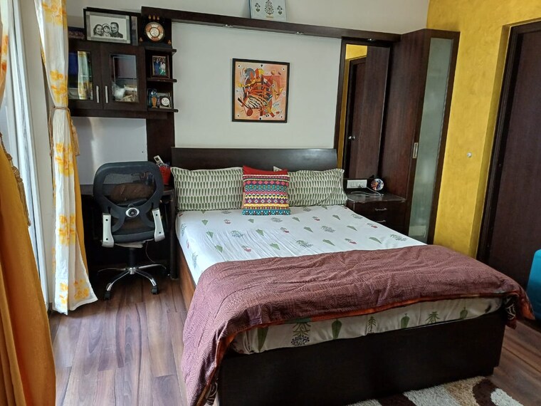 Bedroom, sjr-luxuria 3 Bedroom 1675 Sq.Ft. Apartment In Arekere Bangalore 9350080