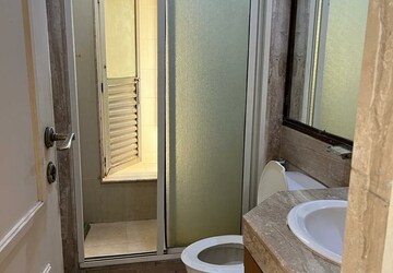 Bathroom in 3 BHK Apartment at Hiranandani Avalon, Powai – for Rent