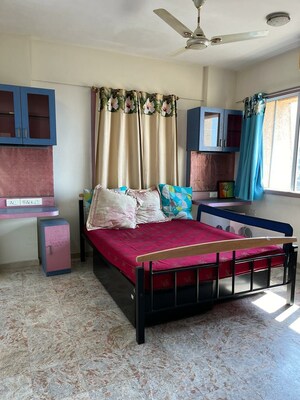 Bedroom in 3 BHK Apartment at Hiranandani Avalon, Powai – for Rent