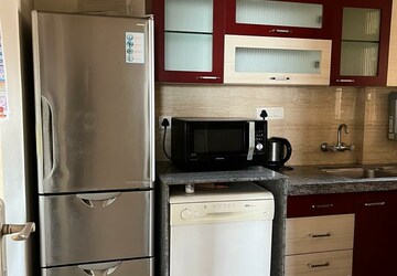 Kitchen in 3 BHK Apartment at Hiranandani Avalon, Powai – for Rent