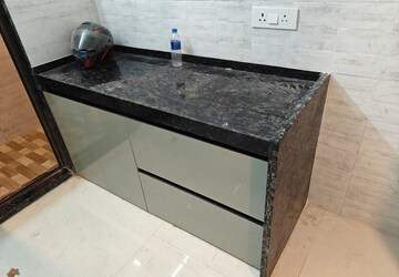 Kitchen in 1 BHK Apartment at Regency Onyx, Dombivli East – for Rent