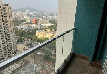 Balcony in 2 BHK Apartment at Megapolis Serenity, Hinjewadi – for Rent