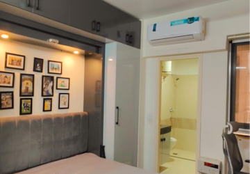 Master Bedroom in 3 BHK Builder Floor at Kohli One Malibu Town, Malibu Town – for Rent