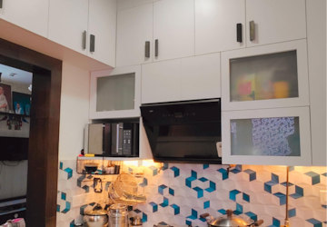 Kitchen in 3 BHK Builder Floor at Kohli One Malibu Town, Malibu Town – for Rent