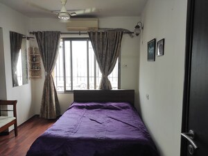 Bedroom in 2 BHK Apartment at Lake Primrose, Powai – for Rent
