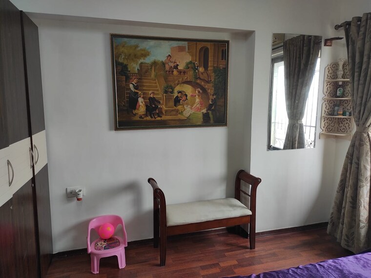 Living Room, lake-primrose 2 Bedroom 970 Sq.Ft. Apartment In Powai Mumbai 9350212