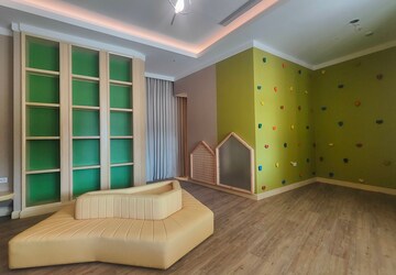 Living Room in 1 BHK Apartment at Bhartiya Leela Residences, Thanisandra Main Road – for Rent
