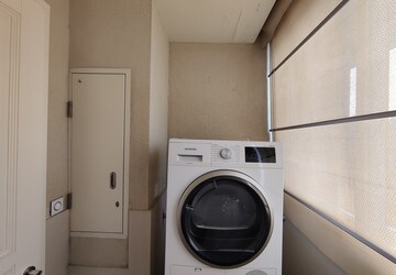 Bathroom in 1 BHK Apartment at Bhartiya Leela Residences, Thanisandra Main Road – for Rent