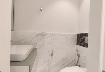 Bathroom in 1 BHK Apartment at Bhartiya Leela Residences, Thanisandra Main Road – for Rent