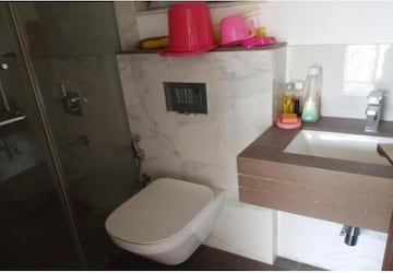 Bathroom in 2 BHK Apartment at Piramal Revanta, Mulund West – for Rent