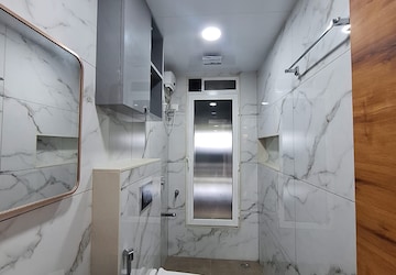 Bathroom in 4 BHK Apartment at Aramus The Domus, Seawoods – for Sale