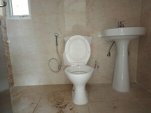 Bathroom in 2 BHK Apartment at Amrapali Terrace Homes, Tech Zone 4 Greater Noida – for Rent