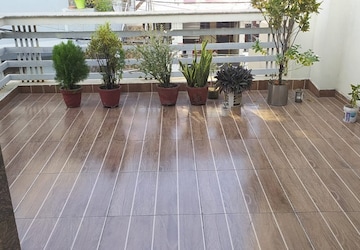 Balcony in 2.5 BHK Independent House at Gms Road – for Rent