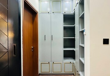 Building Lobby in 4 BHK Apartment at Bhartiya Nikoo Homes Phase 2, Thanisandra Main Road – for Rent