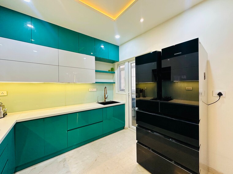 Kitchen, bhartiya-nikoo-homes-phase-2 4 Bedroom 2259 Sq.Ft. Apartment In Thanisandra Main Road Bangalore 9350349